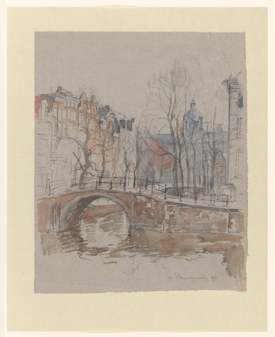 Warmoesgracht by Jan Hoynck van Papendrecht