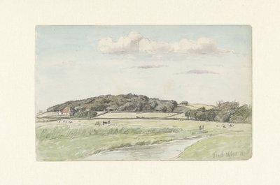 Texel'in görünümü by Jan Hoynck van Papendrecht