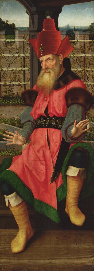 Peygamber Zekeriya by Jan II Provost
