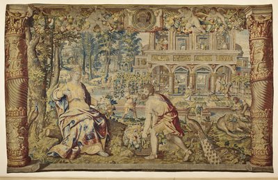 Vertumnus ve Pomona, c.1630 by Jan II Raes