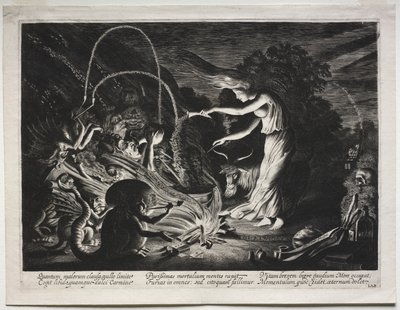 Cadı (Gece Parçası) by Jan Jansz. van de Velde
