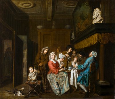 Çay Partisi. by Jan Joseph Horemans the Elder