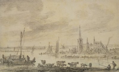 Nehir Manzarası by Jan Josephsz van Goyen