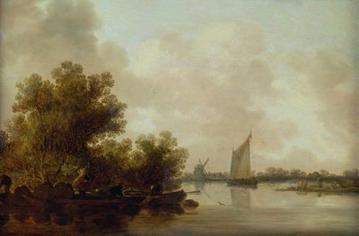 Bilinmeyen resim by Jan Josephsz van Goyen
