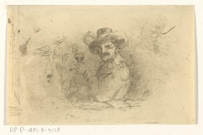Yükseltilmiş camlı asker by Jan Karel Jacob de Jonge