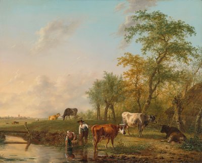 Sığır ile manzara by Jan Kobell (II)