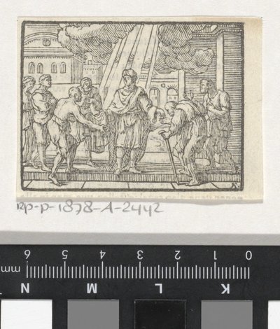 Mesih hastaları iyileştirir by Jan Lauwryn Krafft (I)