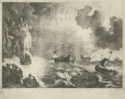 gemi enkazı by Jan Lauwryn Krafft (I)