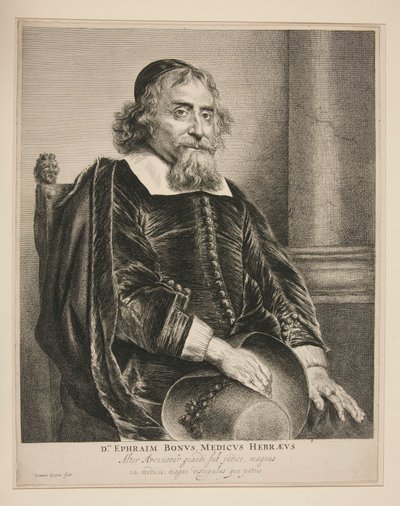 D.or Ephraim iyi bir İbrani hekimidir. by Jan Lievens