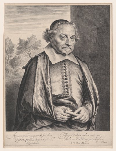 Joost van den Vondel, 17. yüzyıl. by Jan Lievens