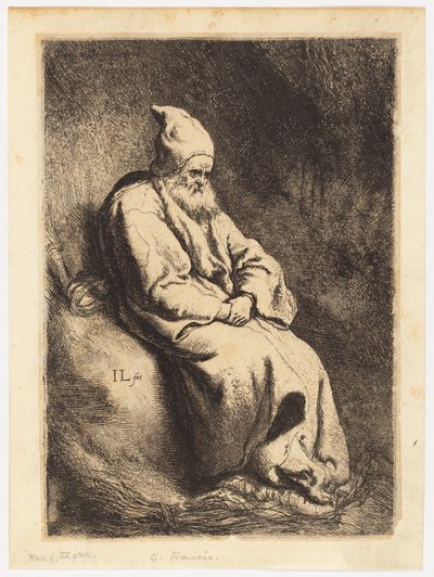 Keşiş by Jan Lievens