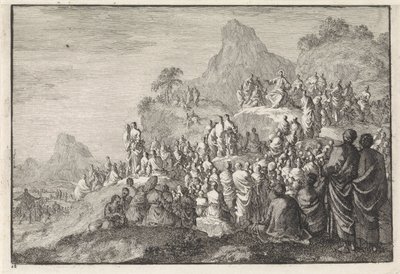 Bergrede by Jan Luyken