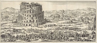 Babil Kulesi İnşaatı by Jan Luyken