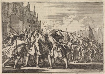 De Witt kardeşlerin öldürülmesi, 1672 by Jan Luyken