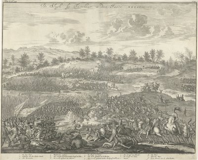 Turnhout Savaşı, 1597 De Slagh by Turnhout in den Jaere MDXCVII (nesne üzerindeki başlık) by Jan Luyken