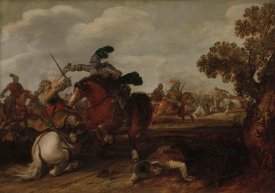 Süvari Hücumu by Jan Martszen de Jonge