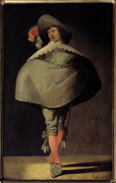 Genç bir bey. Jan Martszen de Jonge (1609 - 1647) tarafından yapılan boyama by Jan Martszen de Jonge