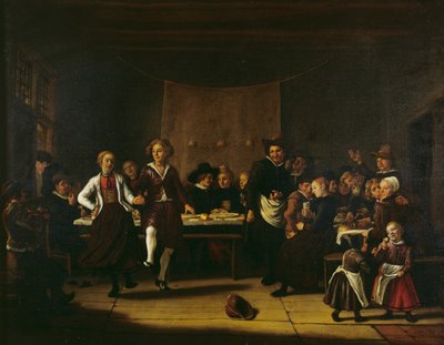 Çiftçinin Düğünü (tuval üzerine yağlıboya) by Jan Massys or Metsys