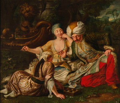Mancala Oyunu, 18. yüzyılın ilk yarısı. by Jan Mock