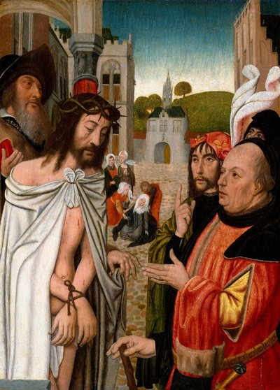 İnsanlara Gösterilen Mesih, 1510-15. by Jan Mostaert