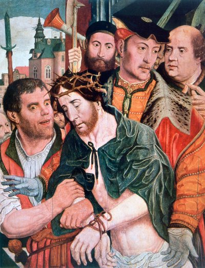 Adama bakın, 1520 by Jan Mostaert