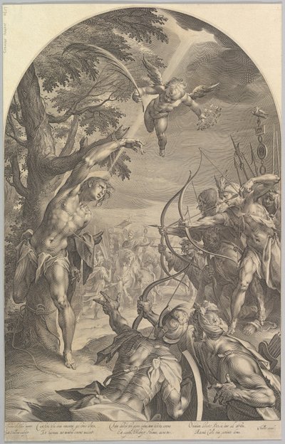 Aziz Sebastian Şehitliği, yaklaşık. 1600. by Jan Muller