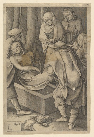 Entombment kopyası, 1521. by Jan Muller