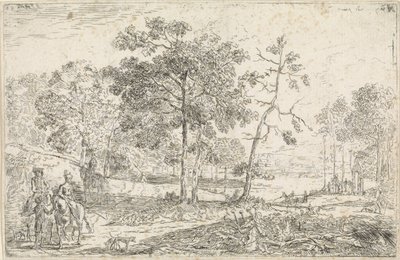 Biniciler ile manzara by Jan Palthe