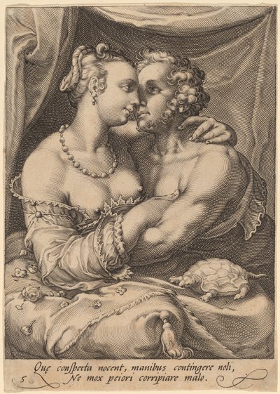Dokunmak by Jan Pietersz Saenredam after Hendrik Goltzius