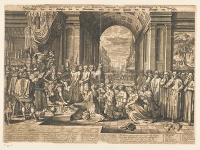 Alba Dükü'nün zalim tiranlığı altında Hollanda'nın sefil devletinin tasviri by Jan Pietersz. van de Venne