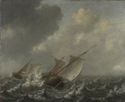 Dalgalı Denizde Gemiler, 1620