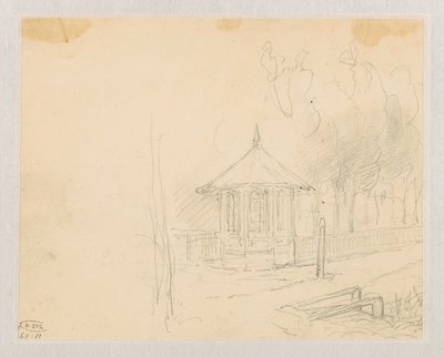 Bir çay evi taslağını by Jan Striening