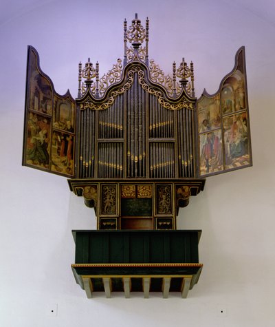 Boyalı organ, 1526 by Jan Swart Van Groningen