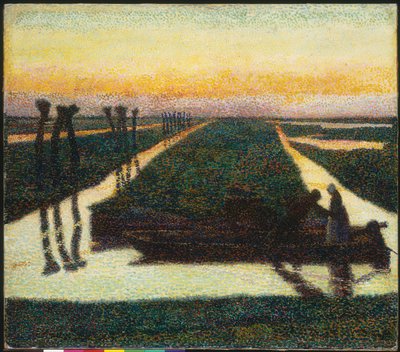 Su Ülkesinde Pantolon (tuval üzerine yağlı boya) by Jan Toorop