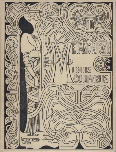 Kapak tasarımı Metamorfoze, Louis Couperus, 1897. by Jan Toorop