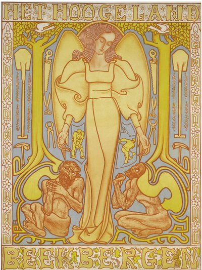Hoogeland Beekbergen, 1896 by Jan Toorop