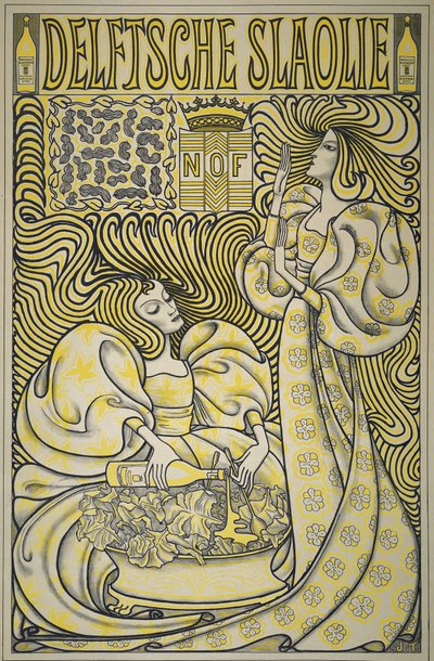 Delft Salata Yağı için Poster, 1894 (kağıt) by Jan Toorop