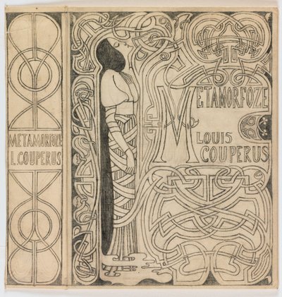 Bant tasarımı: Louis Couperus, Metamorfoze, 1897 by Jan Toorop