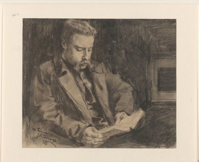 Muiden'in kale koruyucusu Engelbert van Bevervoorde'nin portresi by Jan Toorop