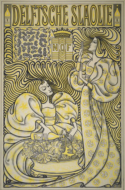 Delft Salata Yağı Posteri by Jan Toorop