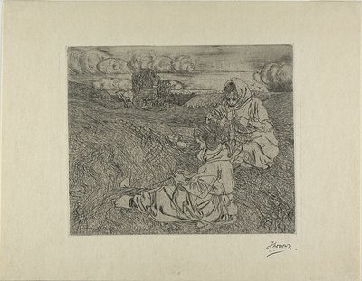 Net Menders by Jan Toorop