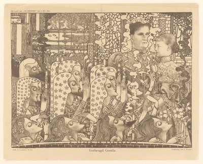Memnun Gouda (nesne üzerindeki orijinal başlık) by Jan Toorop