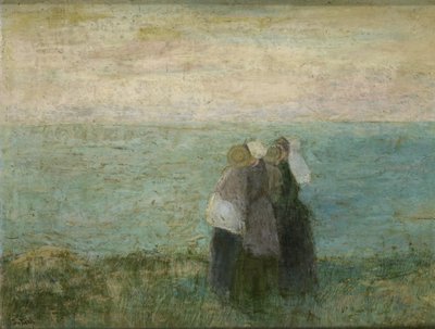 deniz kenarındaki kadınlar by Jan Toorop