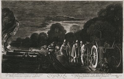Dört Element, Ateş (Ignis), c. 1614-1622 (dağlama) by Jan Van de II Velde