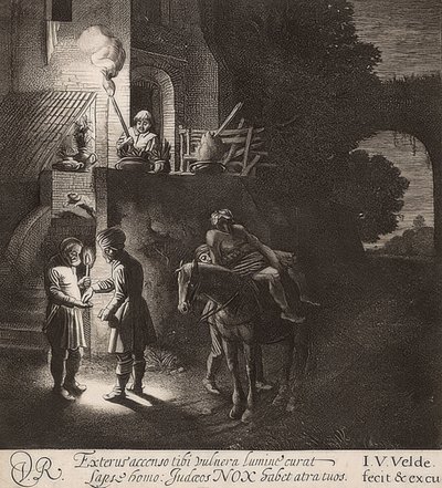 İyi Samiriyeli. (tarihli değil) by Jan Van de Velde