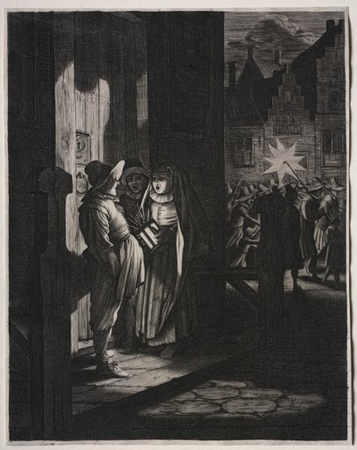 Kralların Yıldızı, Bir Gece Parçası, 1630. by Jan Van de Velde