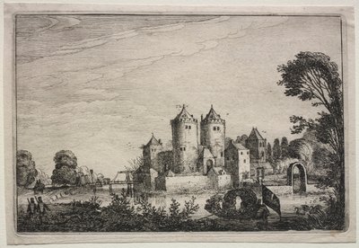 İki Kuleli Kale by Jan Van de Velde