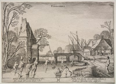On İki Ay: Şubat. by Jan Van de Velde