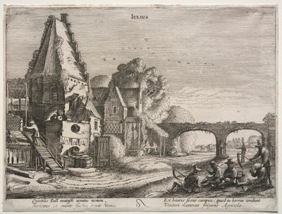 On İki Ay: Temmuz. by Jan Van de Velde
