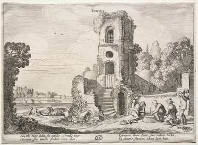 On İki Ay: Haziran. by Jan Van de Velde